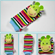 Load image into Gallery viewer, Education Soft Hand Bell Rattle Stuffed Plush Toys