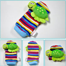 Load image into Gallery viewer, Education Soft Hand Bell Rattle Stuffed Plush Toys