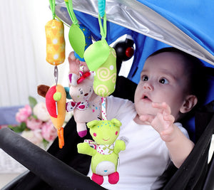Cute Animal Wind Chimes Children Mobile Stroller Toys