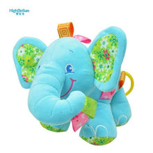 Load image into Gallery viewer, Cute Animal Elephant Pull Bell Plush
