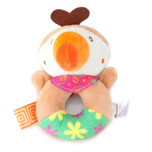 Cartoon Baby Kids Rattle Toys Animal Plush Hand Bell