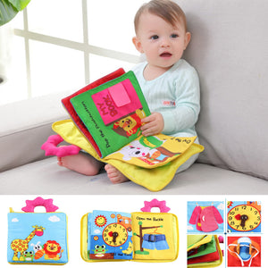 12 Pages Educational Baby Toys